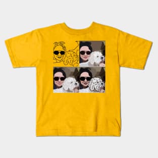 Portrait Friend of the Artist and Ricky Sampler Kids T-Shirt